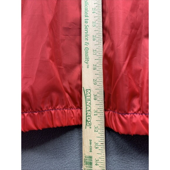 Chicago Cubs Mens Genuine Merchandise Windbreaker Full Zip Blue Red Size 5XL Vtg - Picture 9 of 13